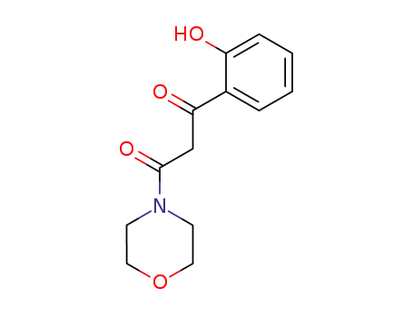 Morpholine, 4-[3-(2-hydroxyphenyl)-1,3-dioxopropyl]-