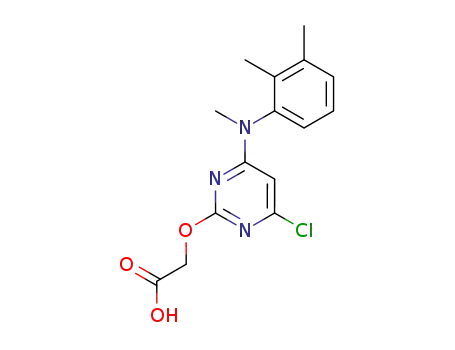 Acetic acid,
[[4-chloro-6-[(2,3-dimethylphenyl)methylamino]-2-pyrimidinyl]oxy]-
