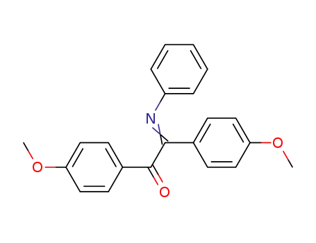1,2-Bis-(4-methoxy-phenyl)-2-[(E)-phenylimino]-ethanone