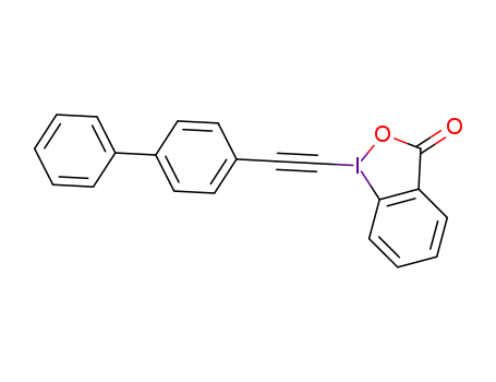 1-([1,1'-biphenyl]-4-ylethynyl)-1,2-benziodoxol-3(1H)-one
