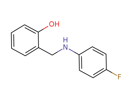 Molecular Structure of 198879-38-8 (2-[(4-FLUORO-PHENYLAMINO)-METHYL]-PHENOL)