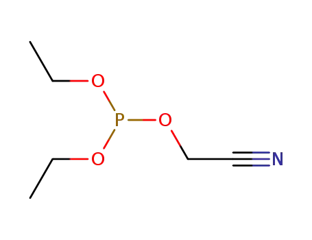 Molecular Structure of 83298-38-8 (Phosphorous acid, cyanomethyl diethyl ester)