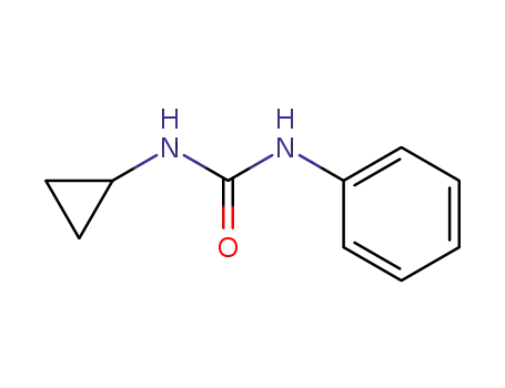 Molecular Structure of 13140-86-8 (1-cyclopropyl-3-phenylurea)