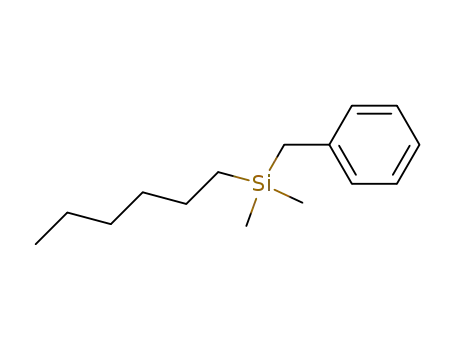 Silane, hexyldimethyl(phenylmethyl)-
