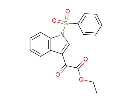 ethyl 1-(phenylsulfonyl)indole-3-glyoxylate