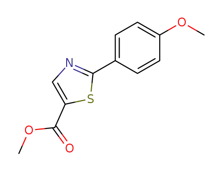 Methyl 2-(4-methoxyphenyl)-1,3-thiazole-5-carboxylate