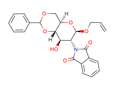 2-ALLYL 2-DEOXY-2-(1,3-DIHYDRO-1,3-DIOXO-2H-ISOINDOL-2-YL)-4,6-O-(BENZYLENE)-SS-D-GLUCOPYRANOSIDE