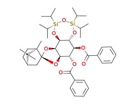 Molecular Structure of 142534-51-8 (C<sub>42</sub>H<sub>60</sub>O<sub>9</sub>Si<sub>2</sub>)