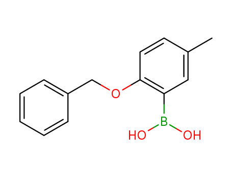 2-(Benzyloxy)-5-methylphenylboronic acid