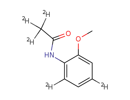 <2',2',2',4,6-(2)H5>-2-Methoxyacetanilide