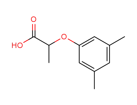 Molecular Structure of 777-57-1 (2-(3,5-DIMETHYLPHENOXY)PROPANOIC ACID)
