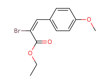 ethyl 2-bromo-3-(4-methoxyphenyl)-2(E)-propenoate