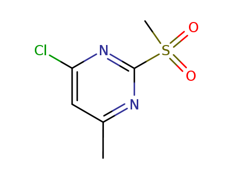 4-CHLORO-6-METHYL-2-(METHYLSULFONYL)PYRIMIDINE