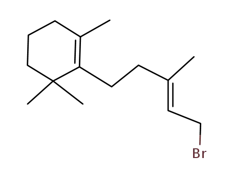 (E)-3-methyl-5-(2',6',6'-trimethylcyclohex-1'-enyl)pent-2-enyl bromide