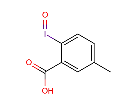 Molecular Structure of 90500-13-3 (2-iodosyl-5-methylbenzoic acid)