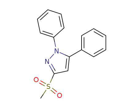 1,5-DIPHENYL-3-METHANESULFONYL-1H-PYRAZOLE
