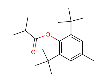 Propanoic acid, 2-methyl-, 2,6-bis(1,1-dimethylethyl)-4-methylphenyl
ester
