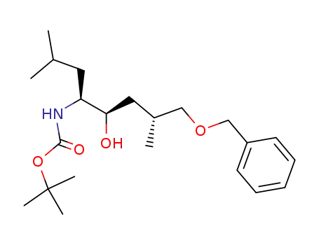 (2R,4R,5S)-1-(benzyloxy)-5-<(tert-butyloxycarbonyl)amino>-4-hydroxy-2,7-dimethyloctane