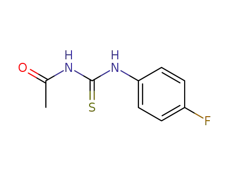 N-(4-Fluor-phenyl)-N'-acetyl-thioharnstoff