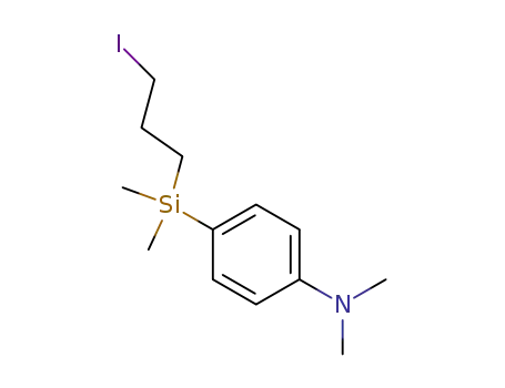 {4-[(3-Iodo-propyl)-dimethyl-silanyl]-phenyl}-dimethyl-amine