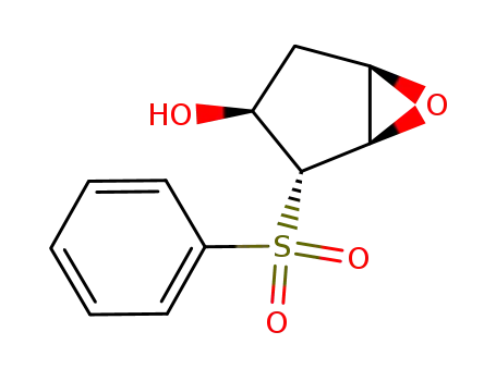 (1S,2R,3R,4R)-cis-3,4-Epoxy-trans-2-(phenylsulfonyl)cyclopentan-1-ol