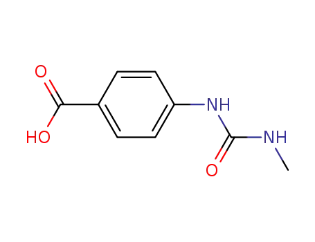 Molecular Structure of 54057-66-8 (4-[(methylcarbamoyl)amino]benzoic acid)