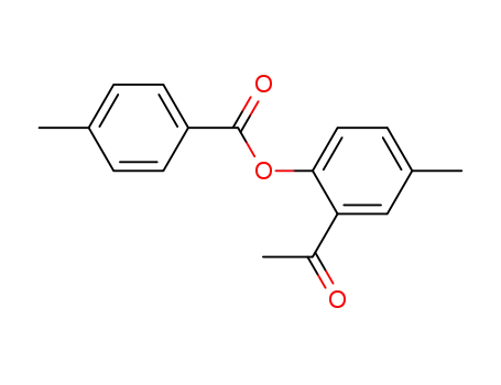 Benzoic acid, 4-methyl-, 2-acetyl-4-methylphenyl ester