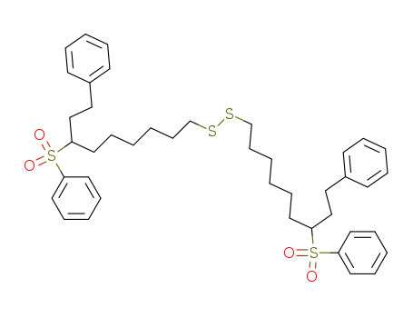 bis<9-phenyl-7-(phenylsulfonyl)nonanyl> disulfide