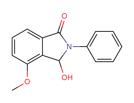 3-hydroxy-4-methoxy-2-phenyl-2,3-dihydro-1H-isoindol-1-one