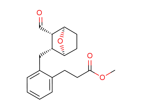 (1R,2S,3R,4S)-3-[2-(3-formyl-7-oxabicyclo[2.2.1]hept-2-yl-methyl)phenyl]propionic acid methyl ester