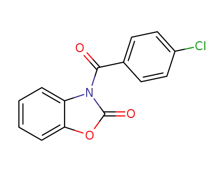 Molecular Structure of 13787-58-1 (3-(4-chlorobenzoyl)-3H-1,3-benzoxazol-2-one)