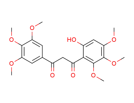 1,3-Propanedione,
1-(6-hydroxy-2,3,4-trimethoxyphenyl)-3-(3,4,5-trimethoxyphenyl)-