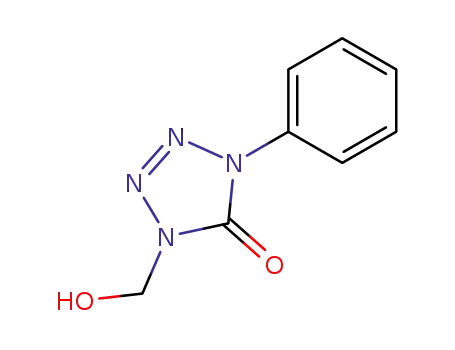 1,4-dihydro-1-hydroxymethyl-4-phenyltetrazol-5-one