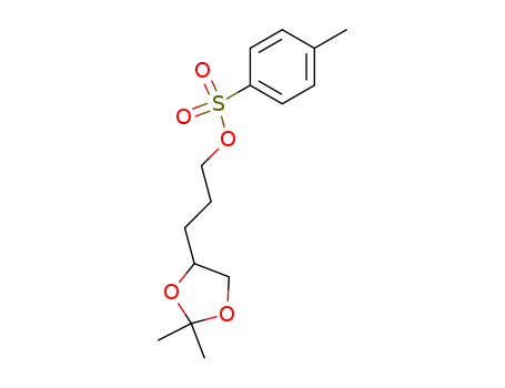 rac-2,2-dimethyl-4-(3'-hydroxypropyl)-1,3-dioxolan toluene-p-sulphonate