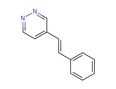Pyridazine, 4-[(1E)-2-phenylethenyl]-