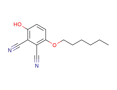 3-(Hexyloxy)-6-hydroxybenzene-1,2-dicarbonitrile