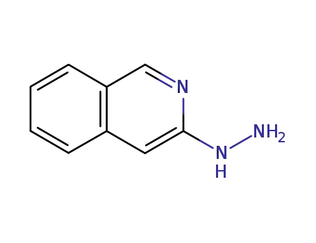 Molecular Structure of 67107-32-8 (3-HYDRAZINOISOQUINOLINE)