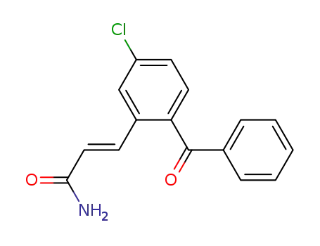 2-Propenamide, 3-(2-benzoyl-5-chlorophenyl)-