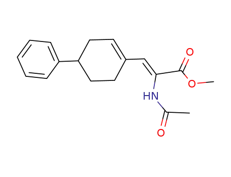 (Z)-2-Acetylamino-3-(4-phenyl-cyclohex-1-enyl)-acrylic acid methyl ester
