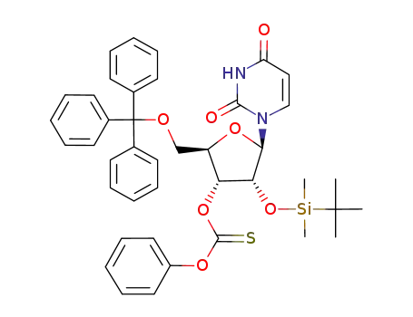 2′-O-(TERT-부틸디메틸실릴)-3′-O-(페녹시티온카르보닐)-5′-O-트리티루리딘