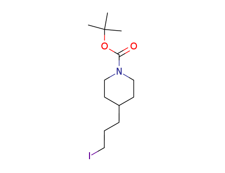 1-Piperidinecarboxylic acid, 4-(3-iodopropyl)-, 1,1-dimethylethyl ester