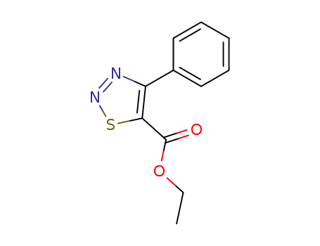 1,2,3-Thiadiazole-5-carboxylicacid, 4-phenyl-, ethyl ester
