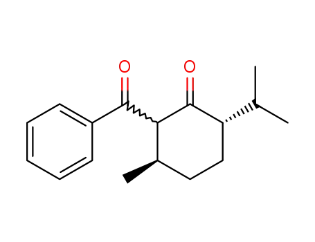 (3R,6S)-2-Benzoyl-3-methyl-6-isopropylcyclohexanone