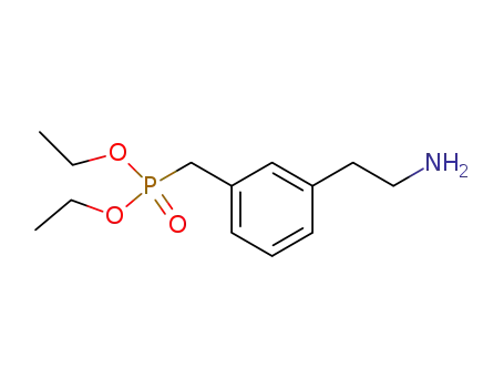 Phosphonic acid, [[3-(2-aminoethyl)phenyl]methyl]-, diethyl ester