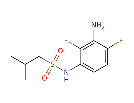 N-(3-amino-2,4-difluorophenyl)-2-methylpropane-1-sulfonamide