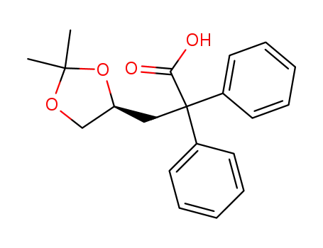 3-((S)-2,2-Dimethyl-[1,3]dioxolan-4-yl)-2,2-diphenyl-propionic acid