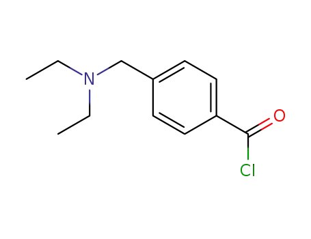 Benzoyl chloride, 4-((diethylamino)methyl)-