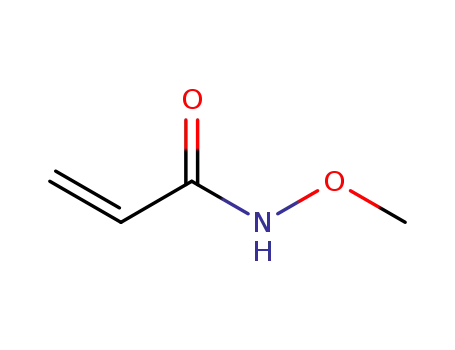 Molecular Structure of 79404-68-5 (2-Propenamide, N-methoxy-)