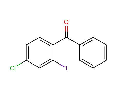 Methanone, (4-chloro-2-iodophenyl)phenyl-