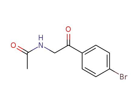N-(2-(4-bromophenyl)-2-oxoethyl)acetamide
